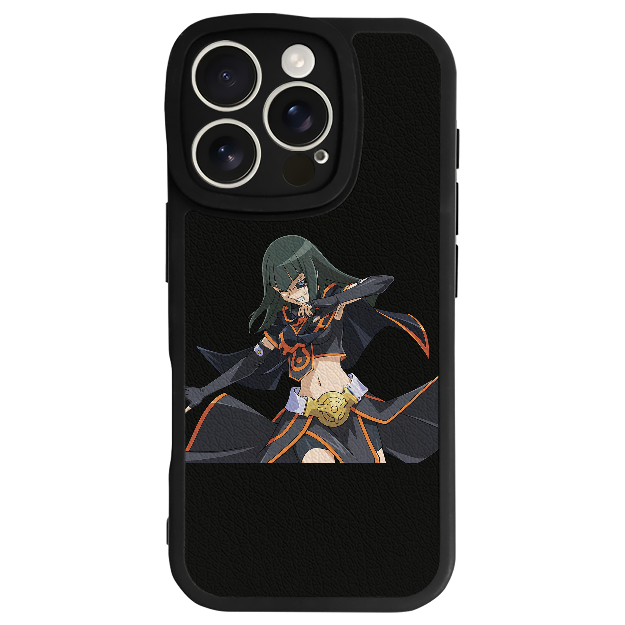 （画像用） 遊☆戯☆王 Yu-Gi-Oh! 【iPhone 16シリーズ対応】シリコンスマホケース（レザー調） 材質：シリコン